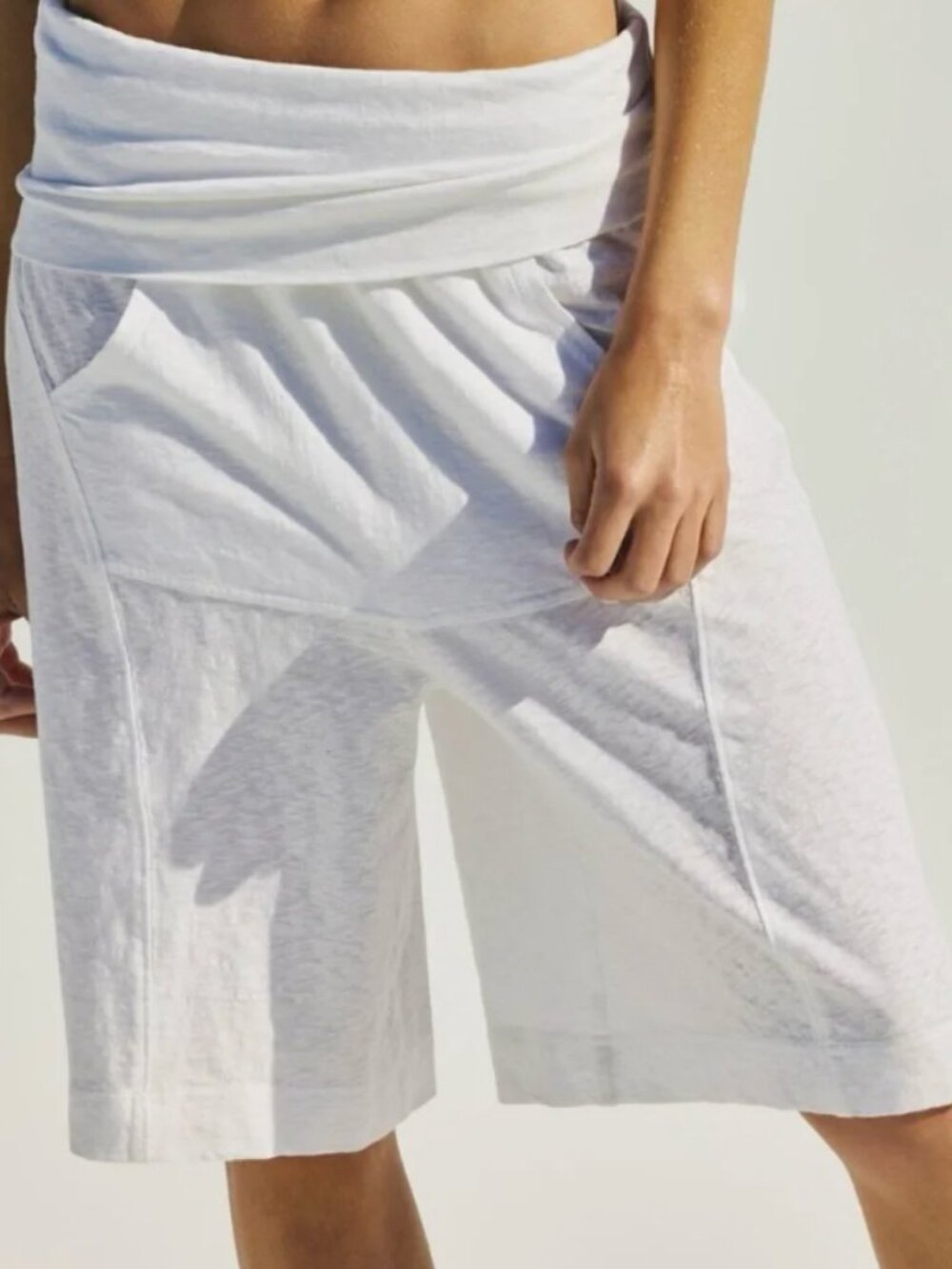 Free People Beach Stratus Shorts – Ivory White – Size Small – NWT